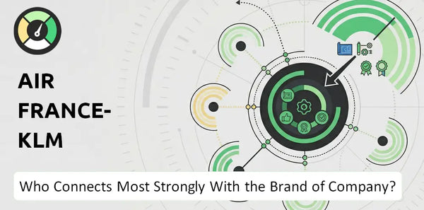 Who Connects Most Strongly With the Brand of Air France-KLM Company?