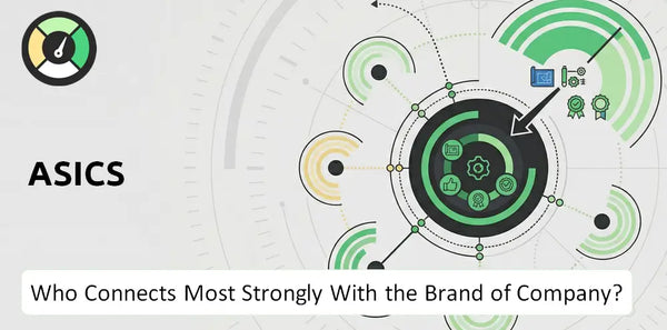 Who Connects Most Strongly With the Brand of Asics Company?