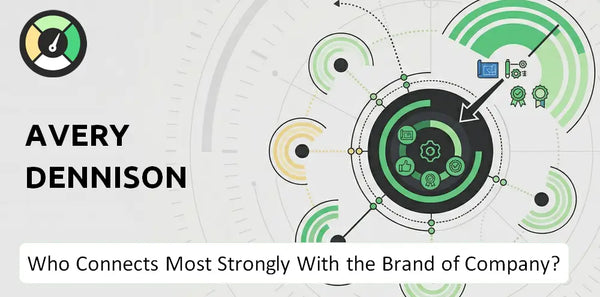 Who Connects Most Strongly With the Brand of Avery Dennison Company?