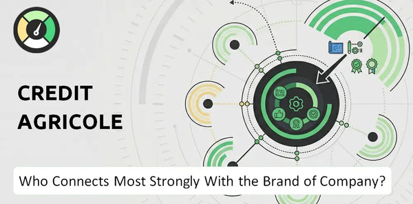 Who Connects Most Strongly With the Brand of Credit Agricole Company?
