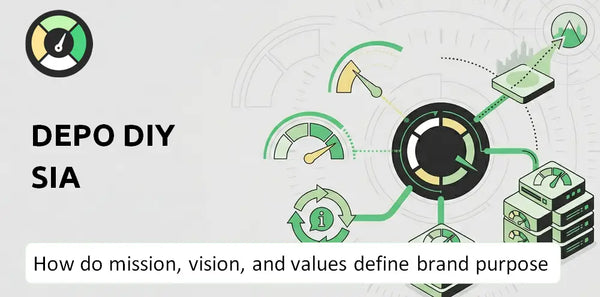 What Do the Mission, Vision, and Values of DEPO DIY SIA Company Say About Its Brand Purpose?