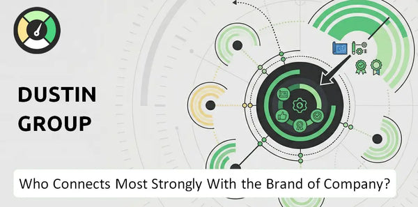 Who Connects Most Strongly With the Brand of Dustin Group Company?