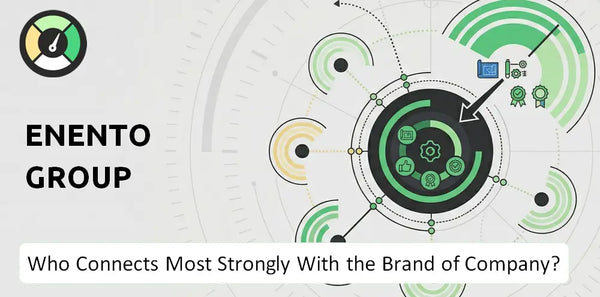 Who Connects Most Strongly With the Brand of Enento Group Company?