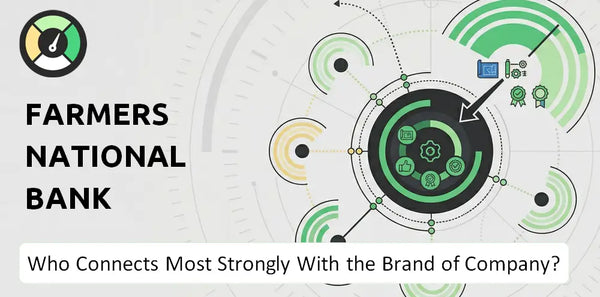 Who Connects Most Strongly With the Brand of Farmers National Bank Company?