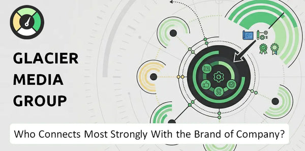 Who Connects Most Strongly With the Brand of Glacier Media Group Company?