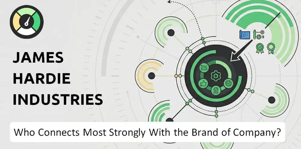 Who Connects Most Strongly With the Brand of James Hardie Industries Company?
