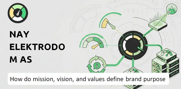 What Do the Mission, Vision, and Values of Nay Elektrodom AS Company Say About Its Brand Purpose?