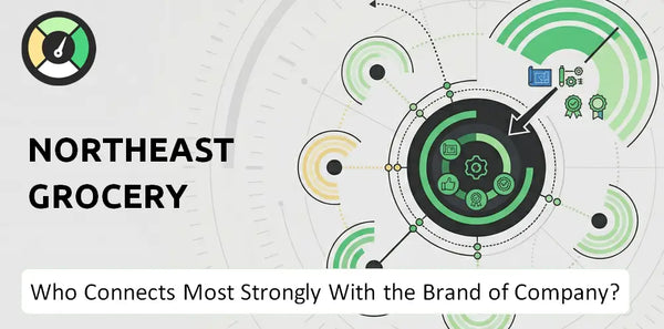 Who Connects Most Strongly With the Brand of Northeast Grocery Company?