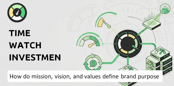 What Do the Mission, Vision, and Values of Time Watch Investments Company Say About Its Brand Purpose?