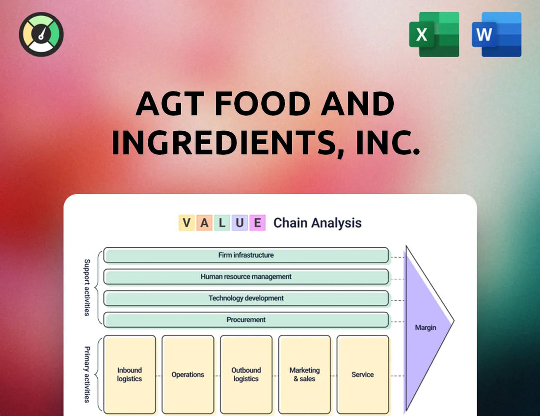 AGT Food and Ingredients, Inc. Value Chain Analysis