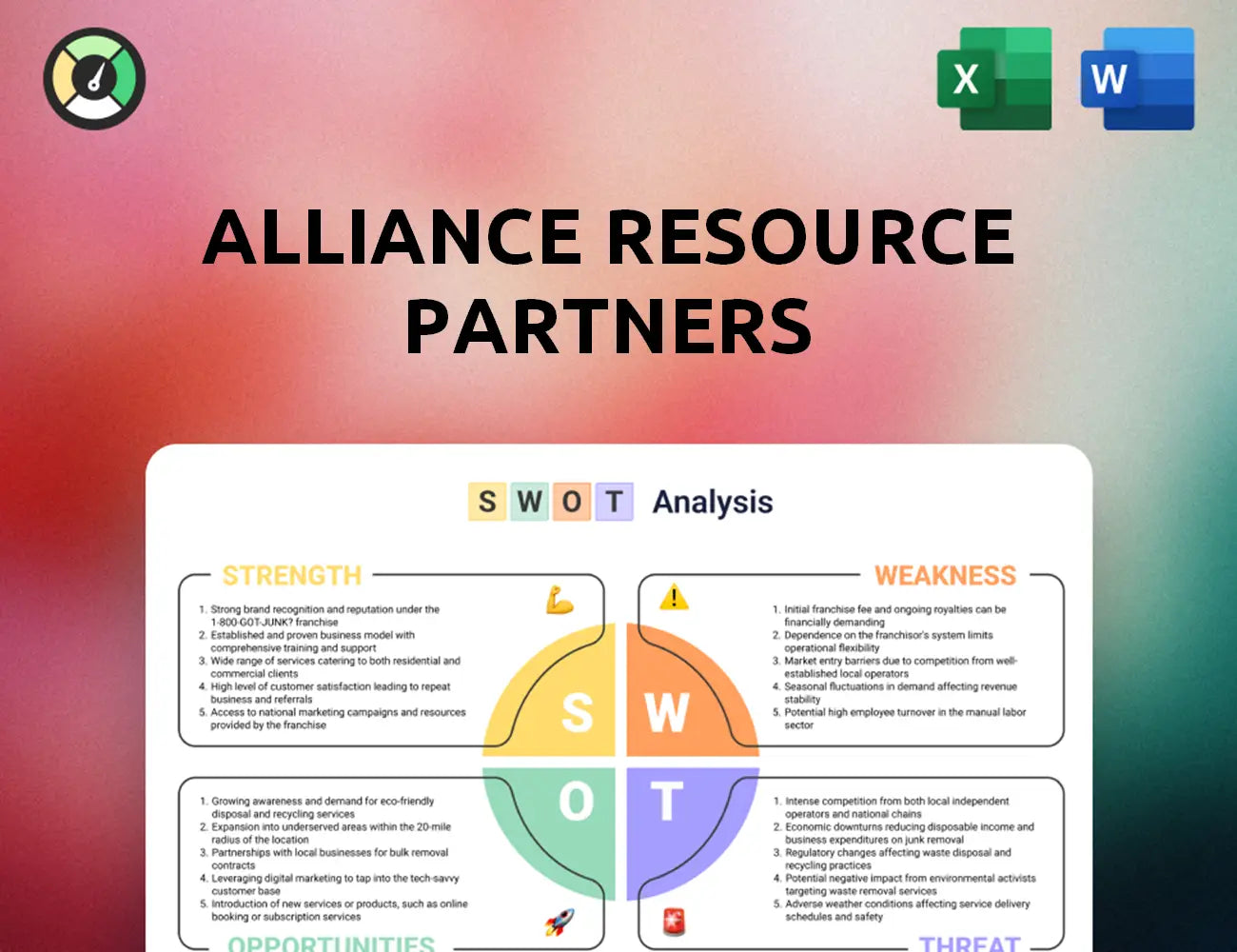 Alliance Resource Partners SWOT Analysis