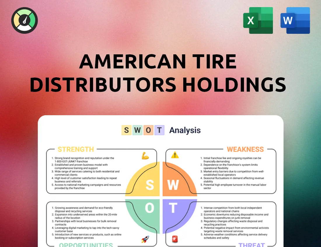 American Tire Distributors Holdings SWOT Analysis