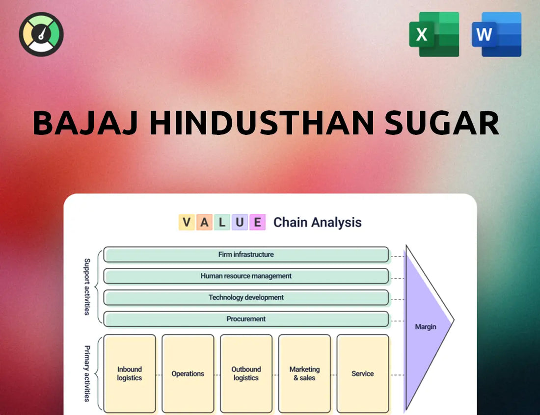 Bajaj Hindusthan Sugar Value Chain Analysis