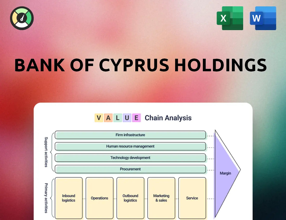 Bank of Cyprus Holdings Value Chain Analysis