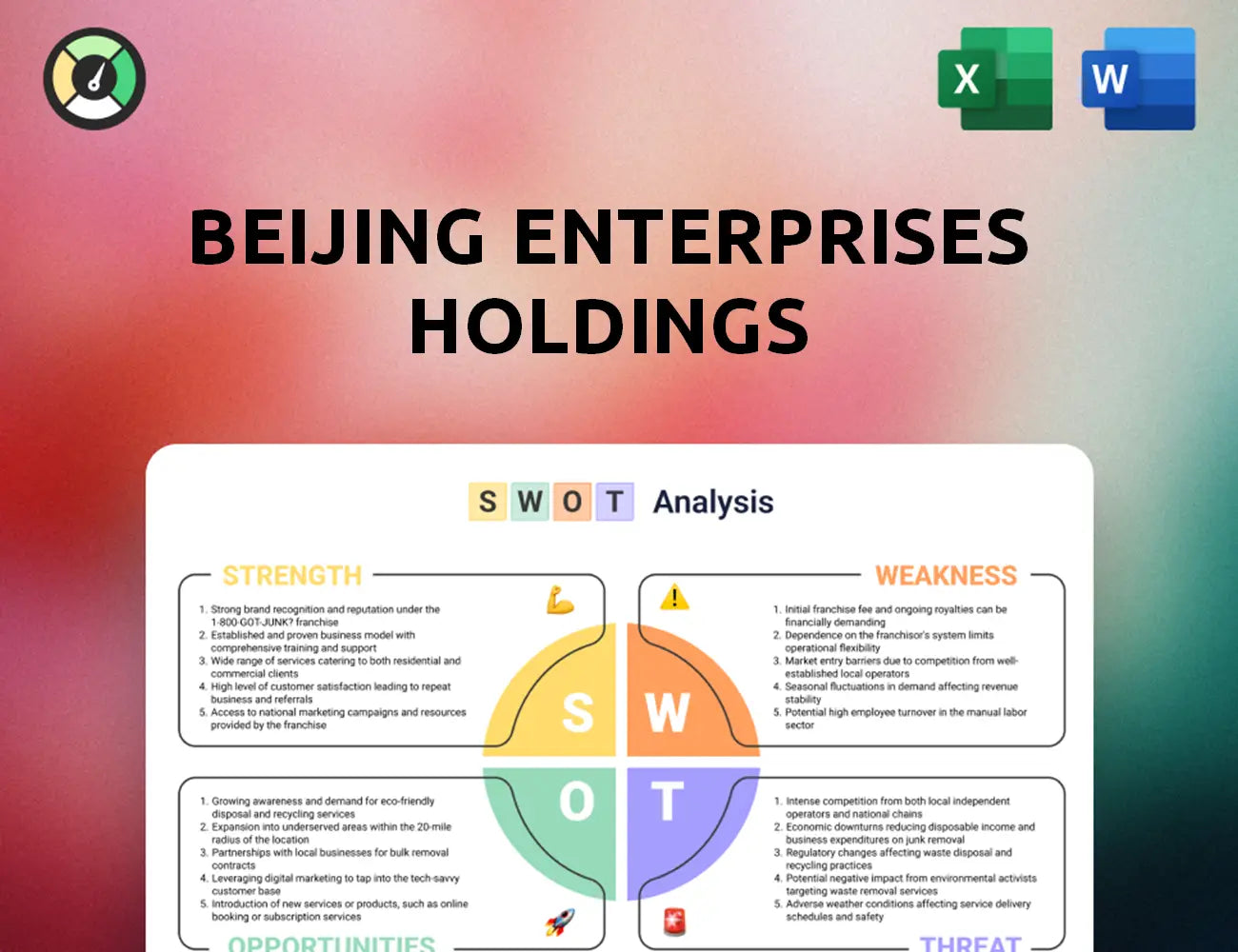 Beijing Enterprises Holdings SWOT Analysis