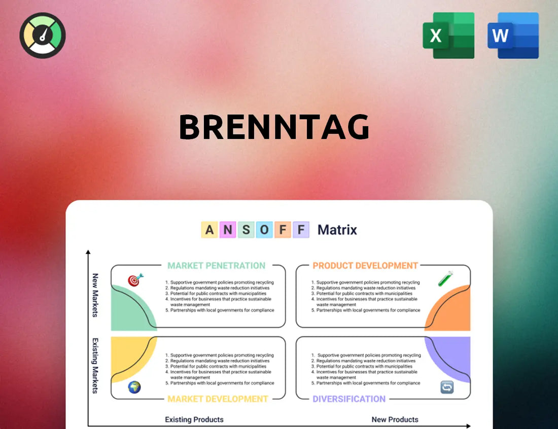 Brenntag Ansoff Matrix