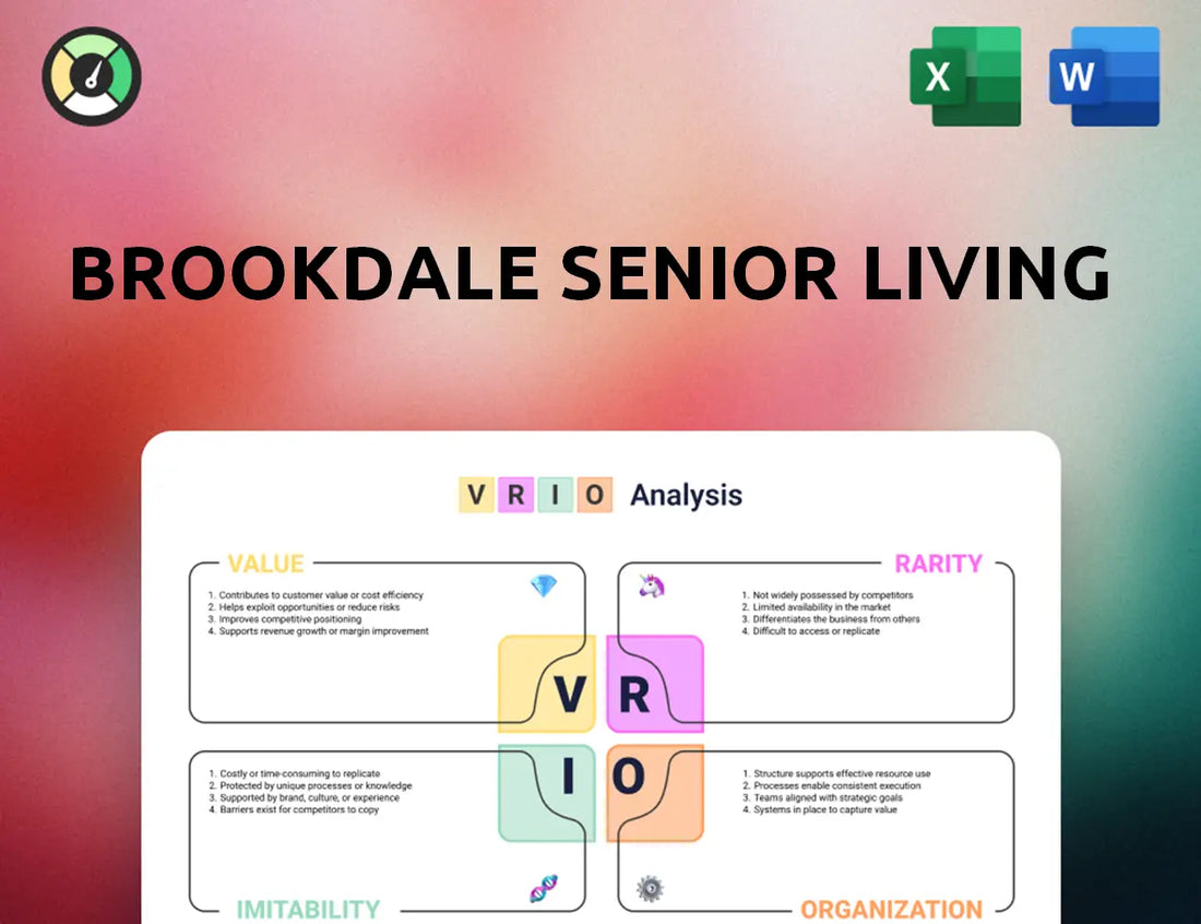 Brookdale Senior Living VRIO Analysis