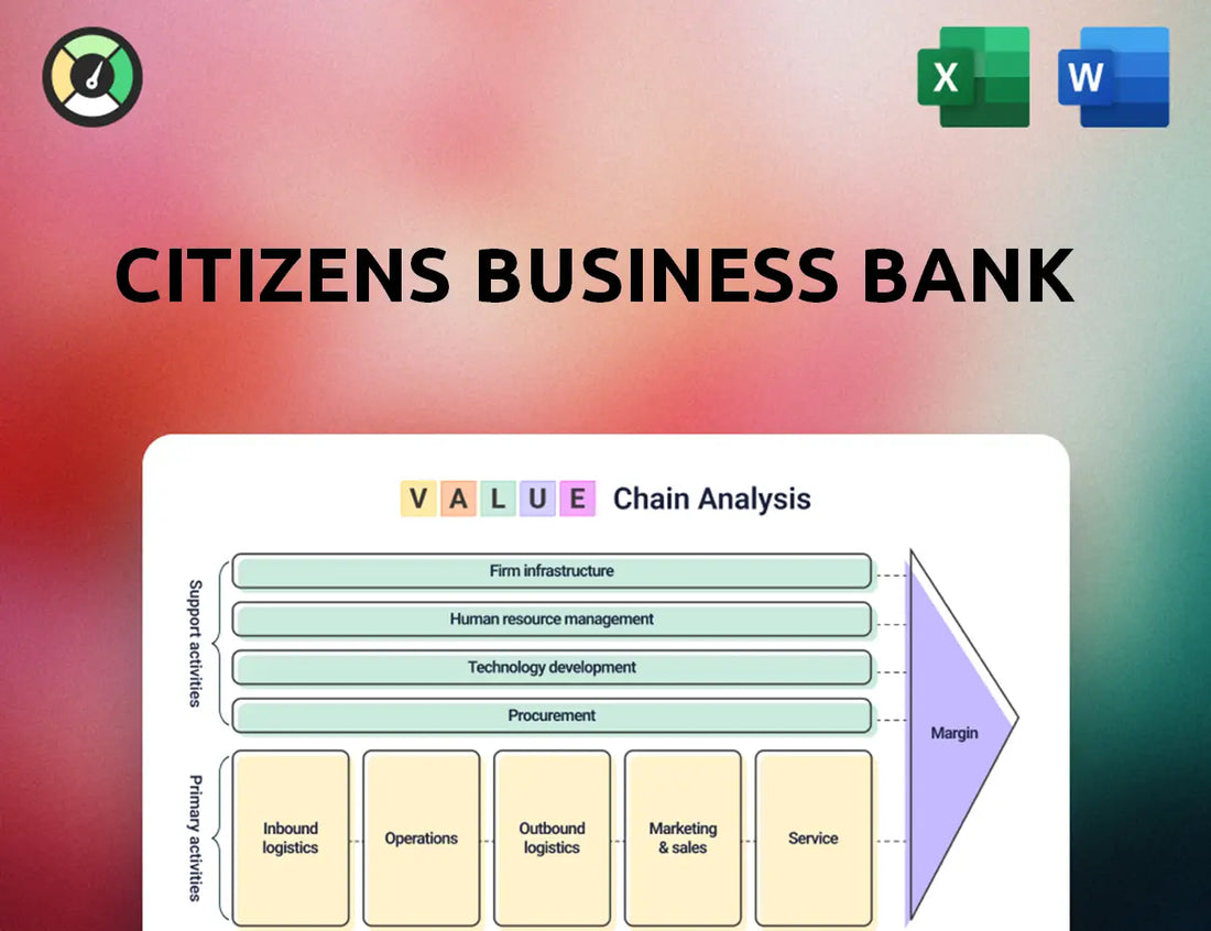 Citizens Business Bank Value Chain Analysis