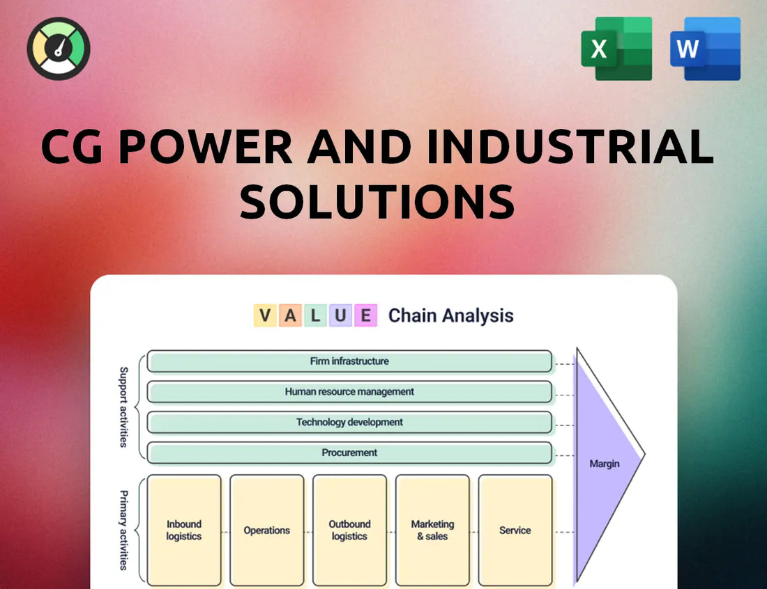 CG Power and Industrial Solutions Value Chain Analysis