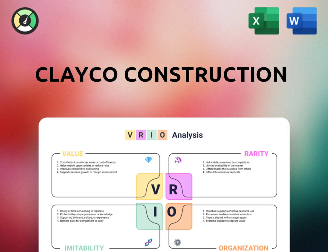 Clayco Construction VRIO Analysis