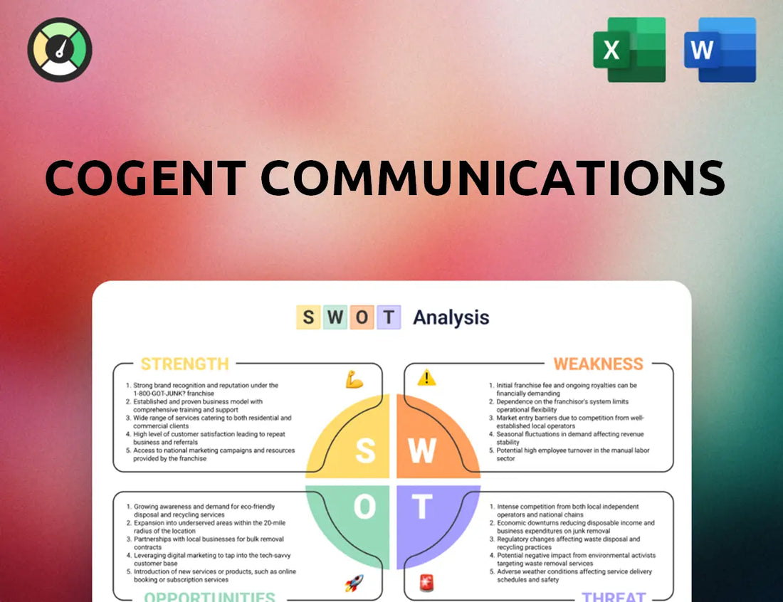Cogent Communications SWOT Analysis