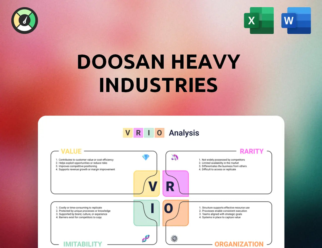 Doosan Heavy Industries VRIO Analysis