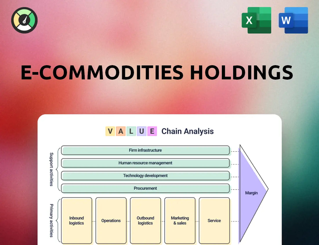 E-Commodities Holdings Value Chain Analysis