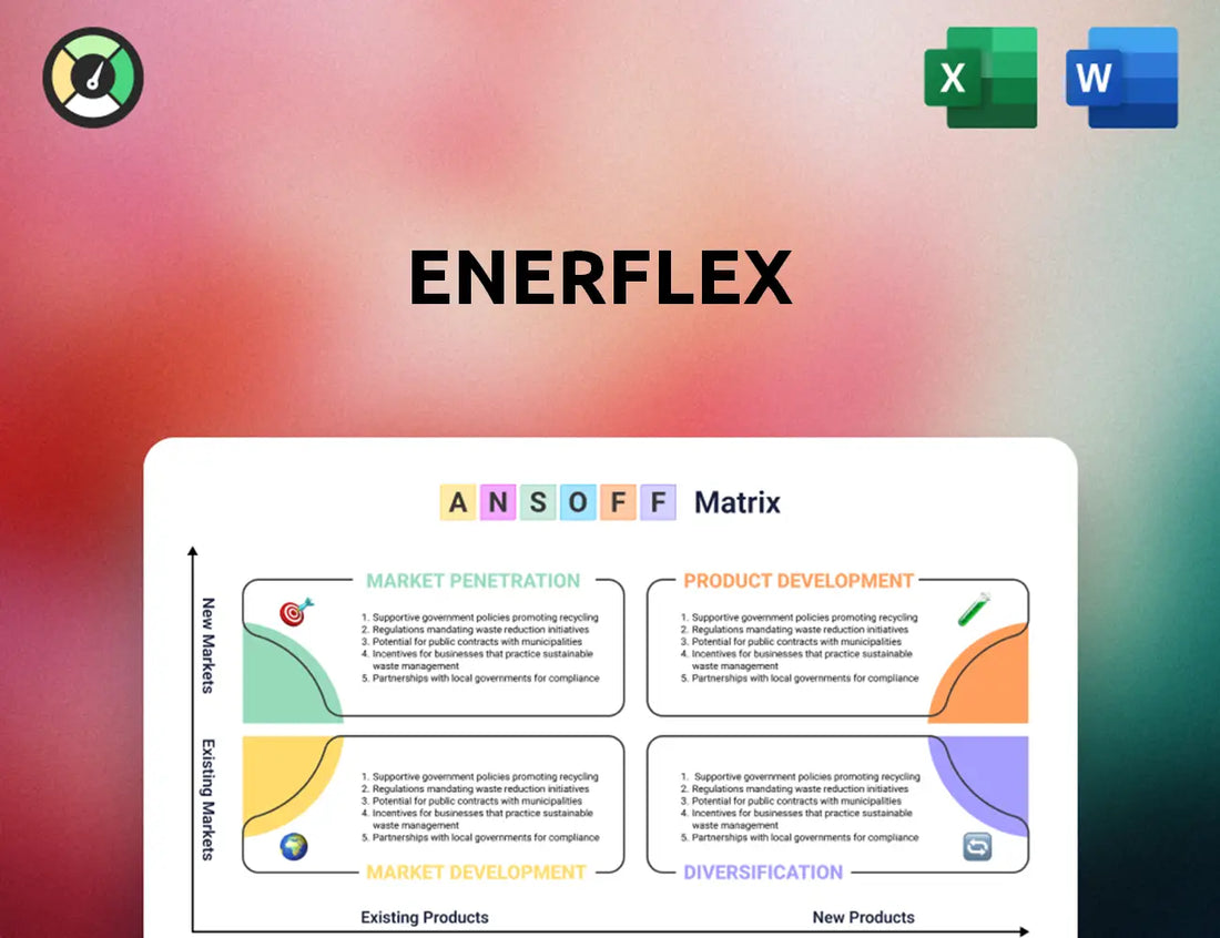 Enerflex Ansoff Matrix