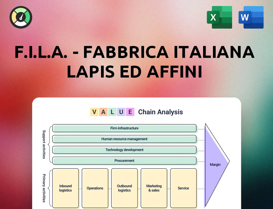 F.I.L.A. - Fabbrica Italiana Lapis ed Affini Value Chain Analysis