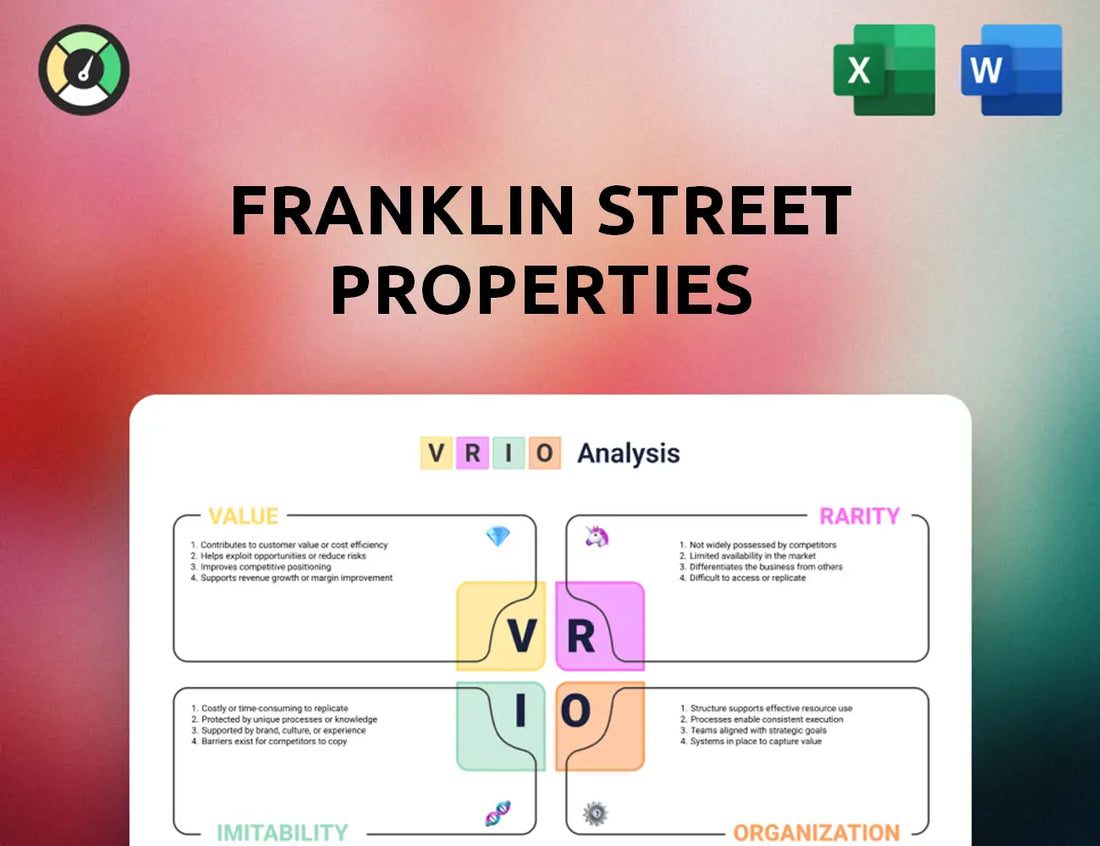 Franklin Street Properties VRIO Analysis