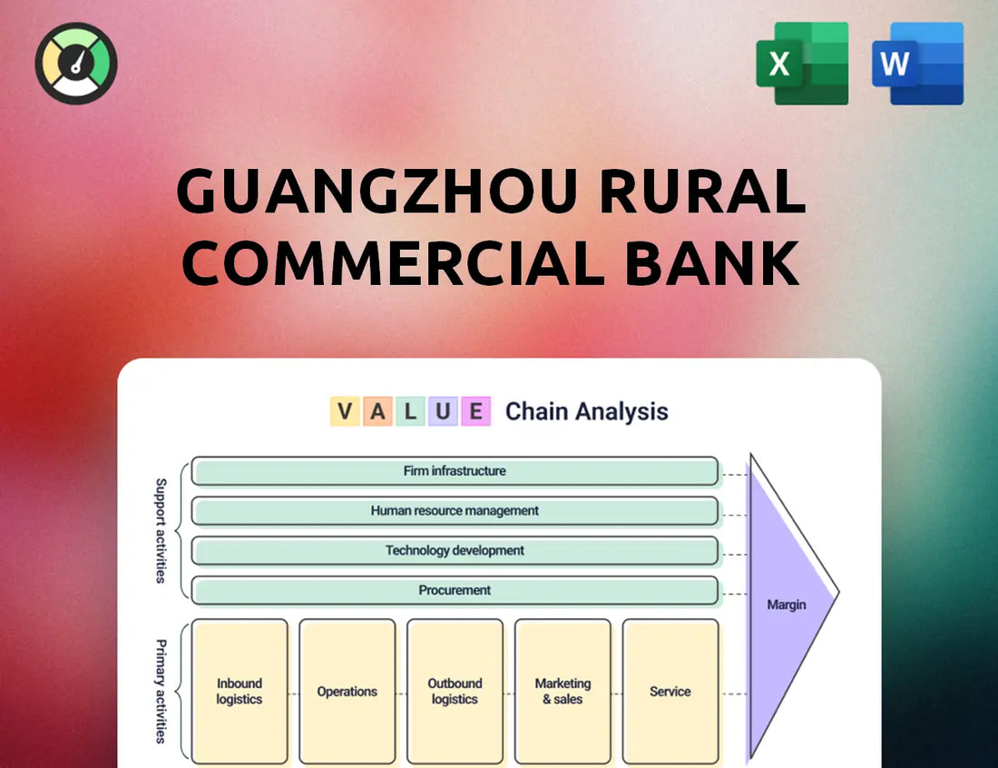 Guangzhou Rural Commercial Bank Value Chain Analysis