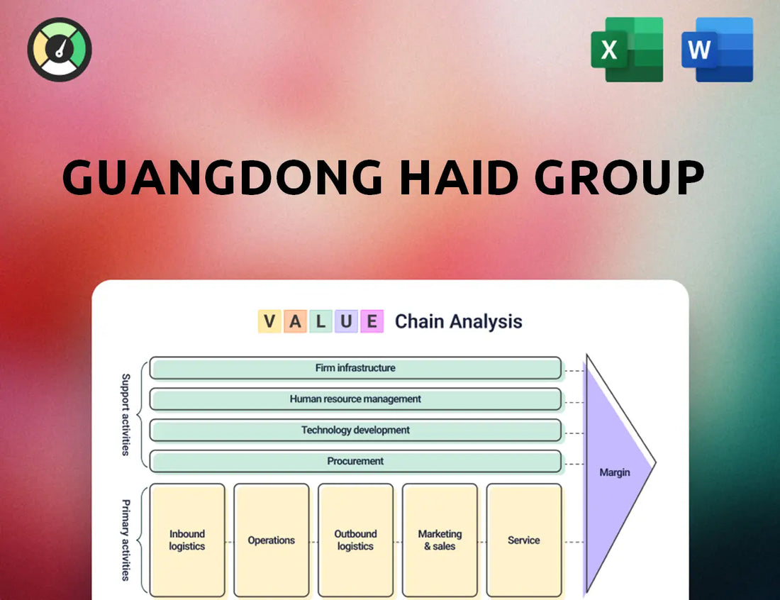 Guangdong Haid Group Value Chain Analysis