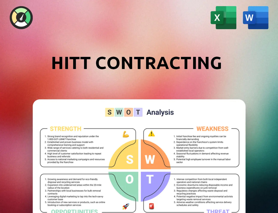 HITT Contracting SWOT Analysis