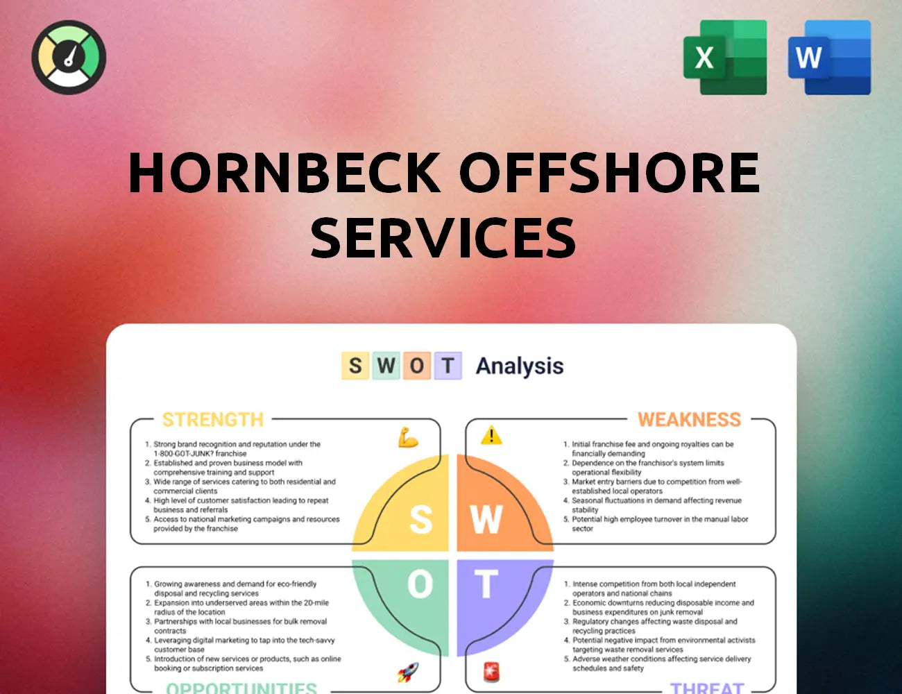 Hornbeck Offshore Services SWOT Analysis