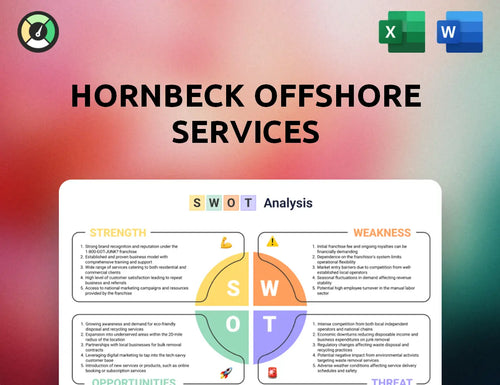 Hornbeck Offshore Services SWOT Analysis