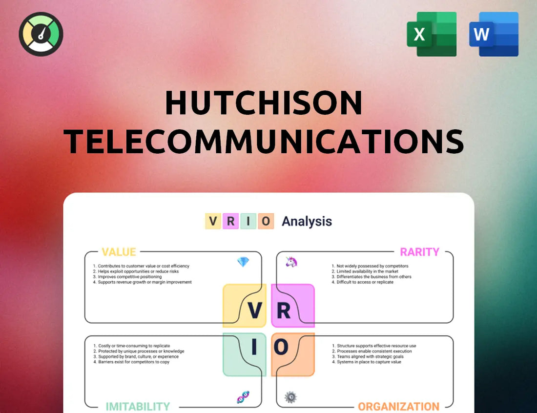 Hutchison Telecommunications Hong Kong Holdings VRIO Analysis