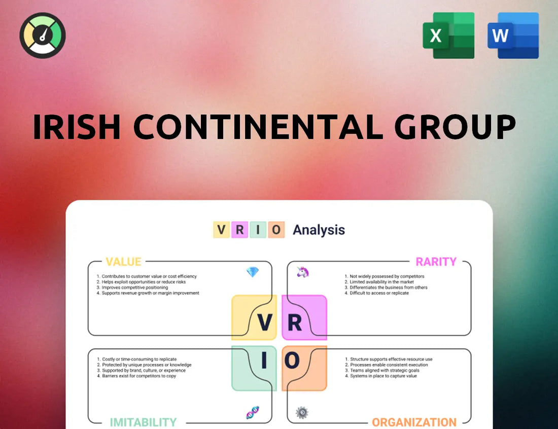 Irish Continental Group VRIO Analysis