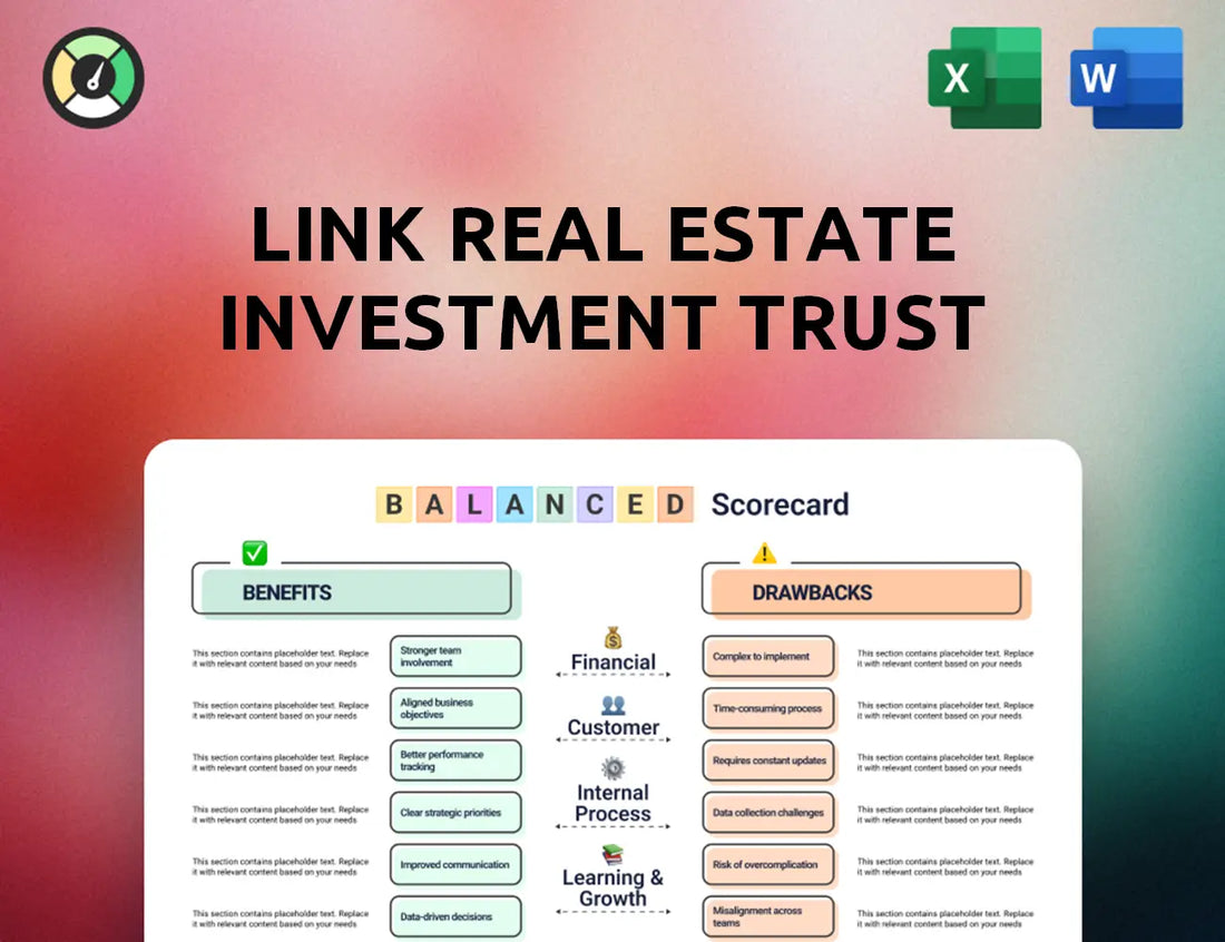 Link Real Estate Investment Trust Balanced Scorecard