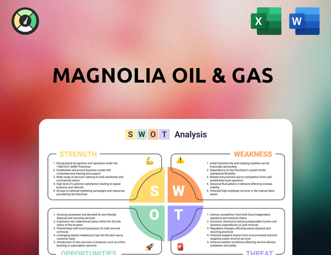Magnolia Oil & Gas SWOT Analysis
