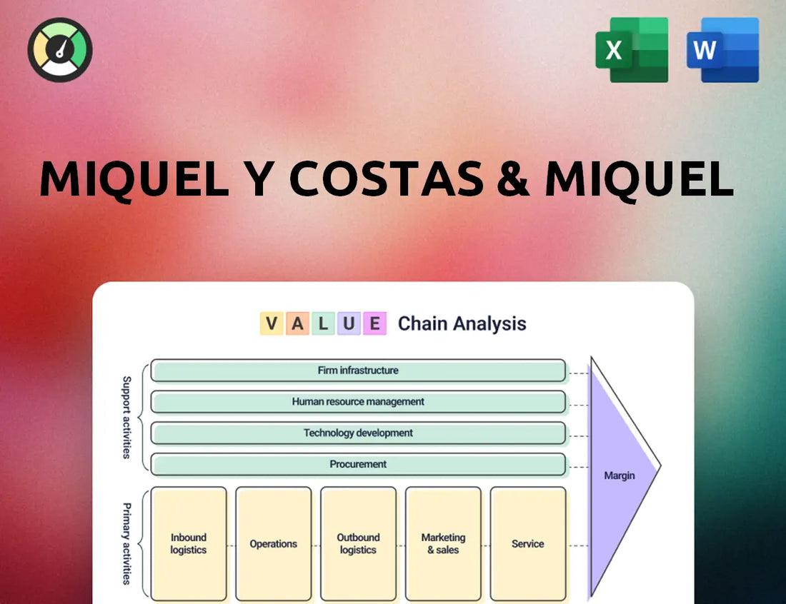 Miquel y Costas & Miquel Value Chain Analysis