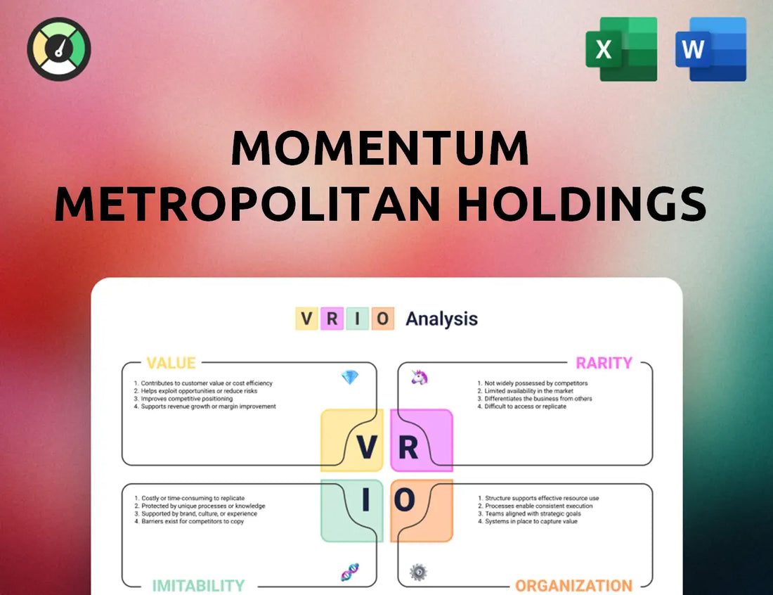 Momentum Metropolitan Holdings VRIO Analysis