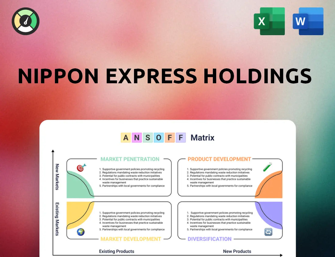 NIPPON EXPRESS HOLDINGS Ansoff Matrix