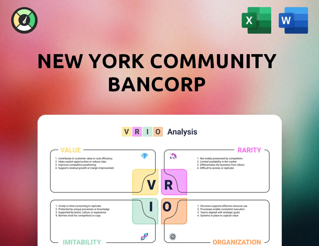 New York Community Bancorp VRIO Analysis