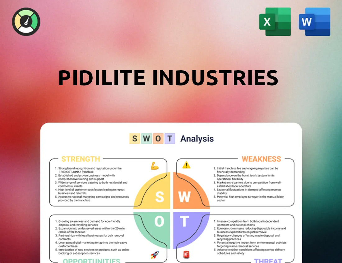 Pidilite Industries SWOT Analysis