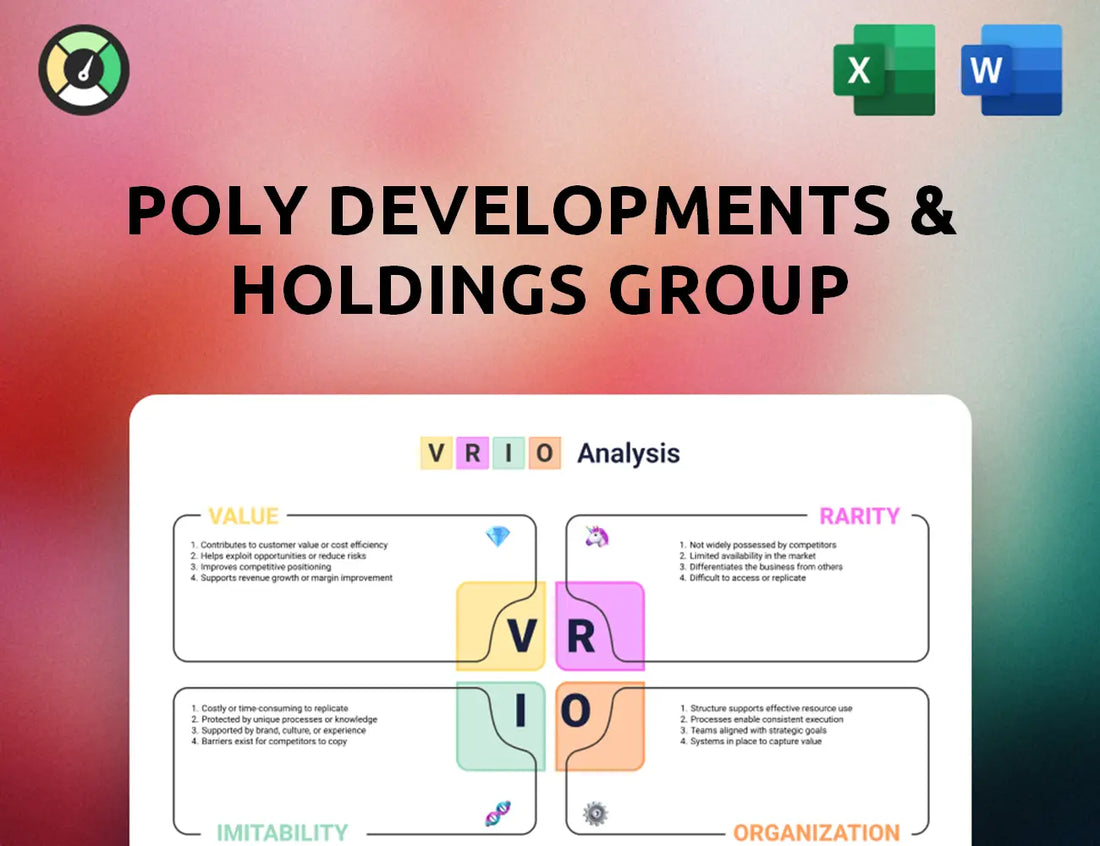 Poly Developments & Holdings Group VRIO Analysis