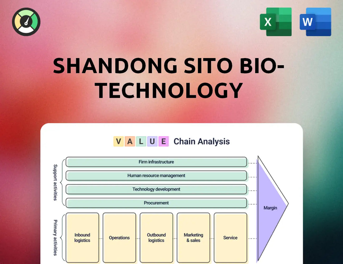 Shandong Sito Bio-technology Value Chain Analysis