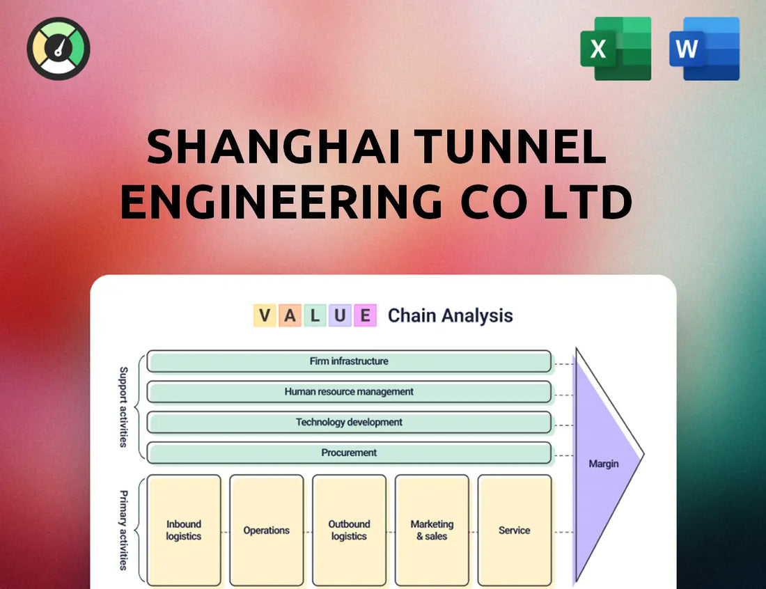 Shanghai Tunnel Engineering Co Ltd Value Chain Analysis
