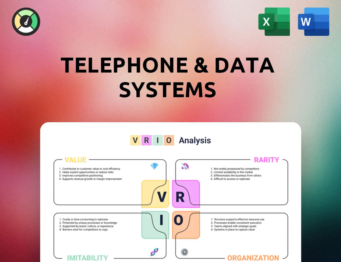 Telephone & Data Systems VRIO Analysis