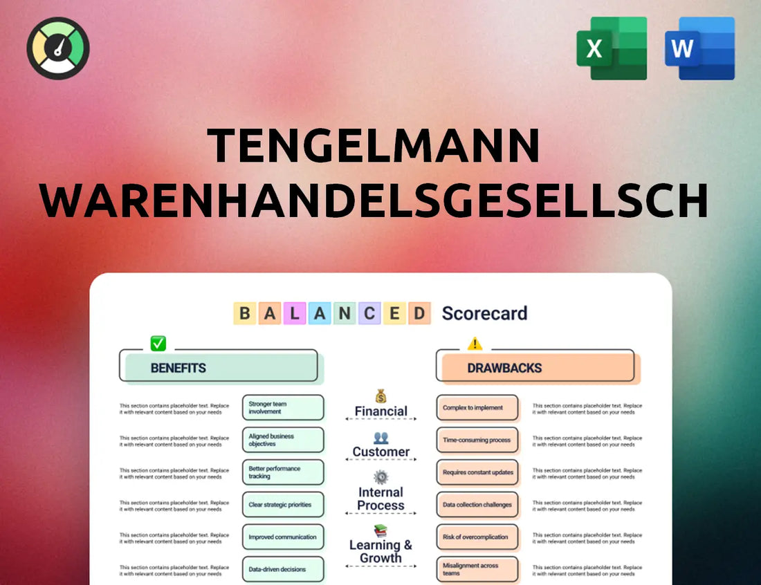 Tengelmann Warenhandelsgesellschaft KG Balanced Scorecard