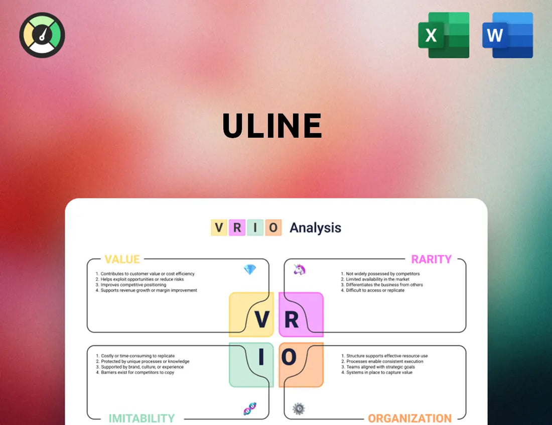 Uline VRIO Analysis